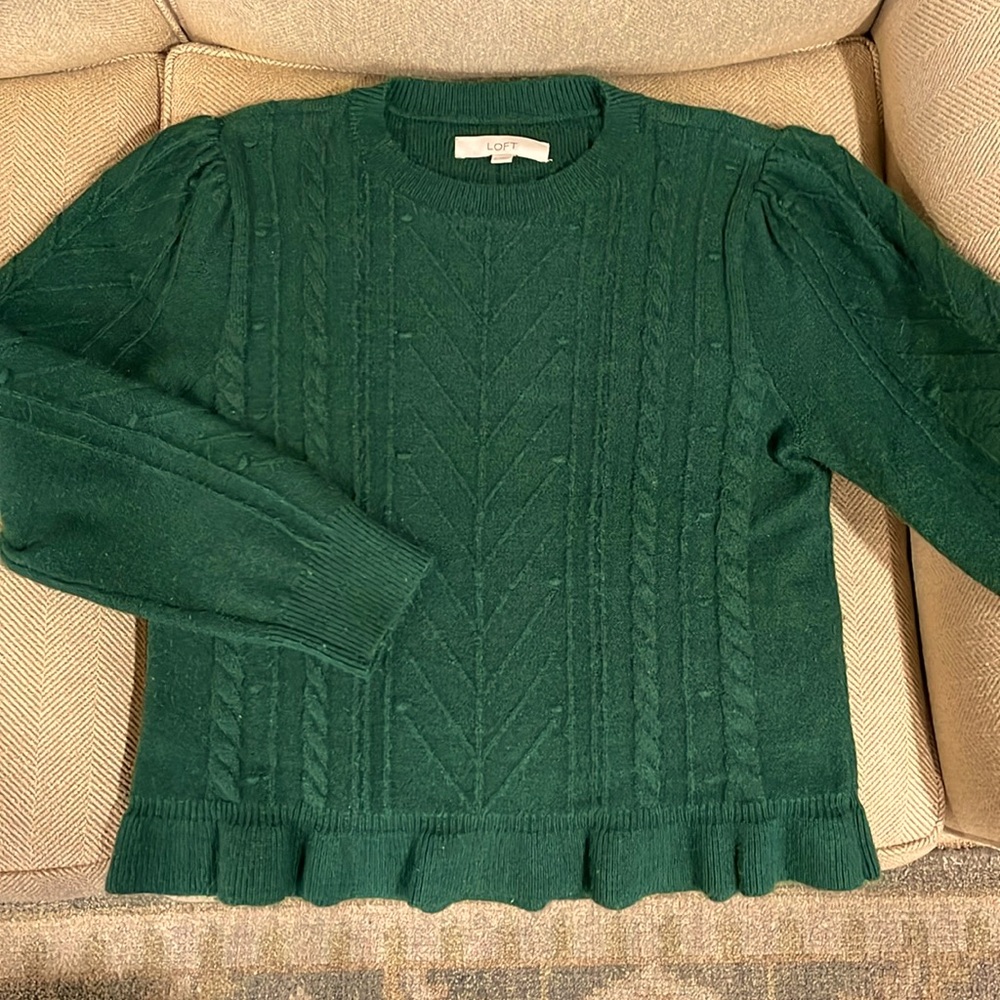 LOFT sweater-perfect for the holidays!!